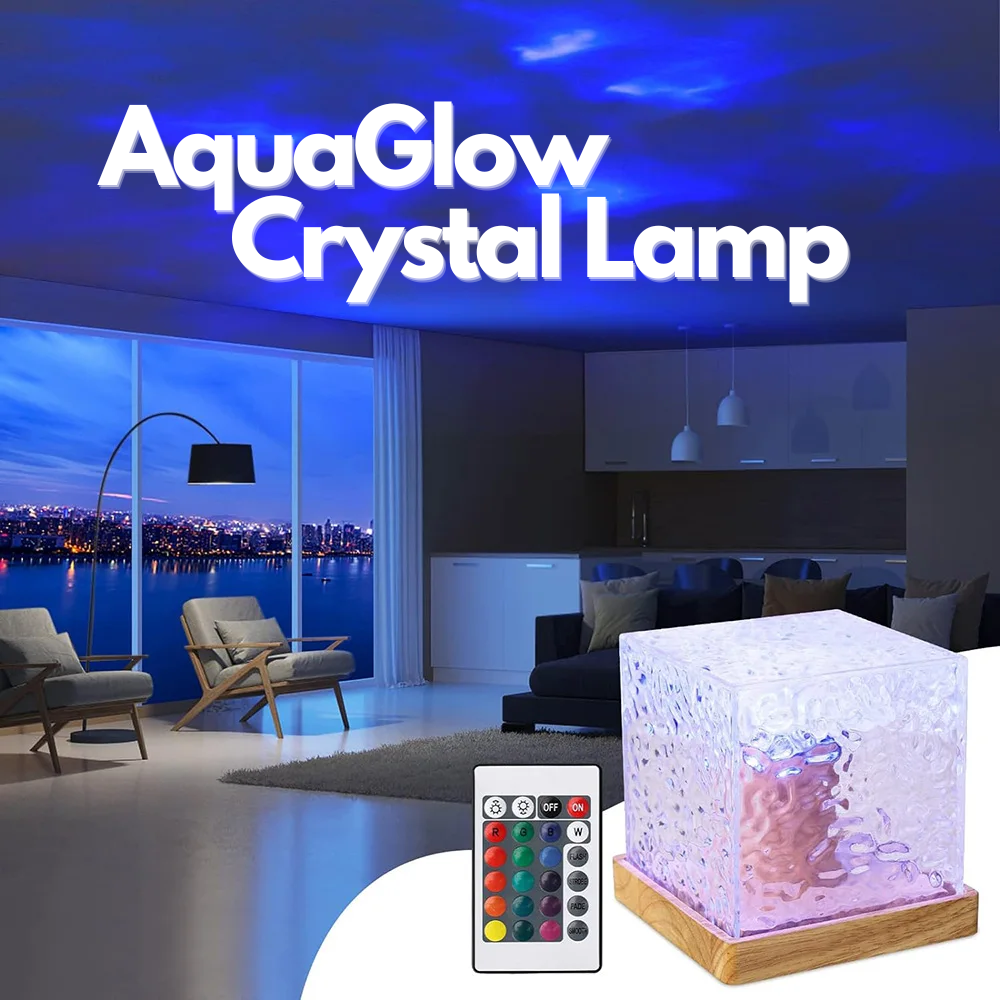 AquaGlow : Crystal Lamp