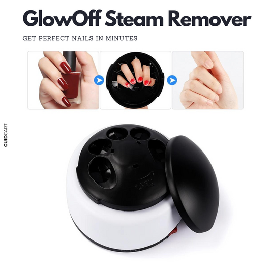 GlowOff Steam Remover - Steam Nail Polish Removal Machine