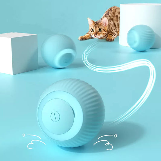 RollingPurr Toy : Electric Automatic Rolling Ball Cat Toy