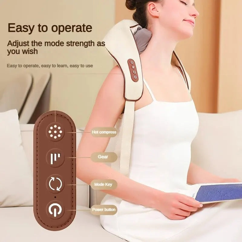 ZENease: Wireless 5D Neck Massager