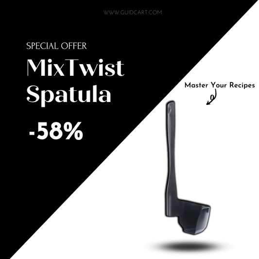 MixTwist Spatula - Rotating Spatula for Kitchen